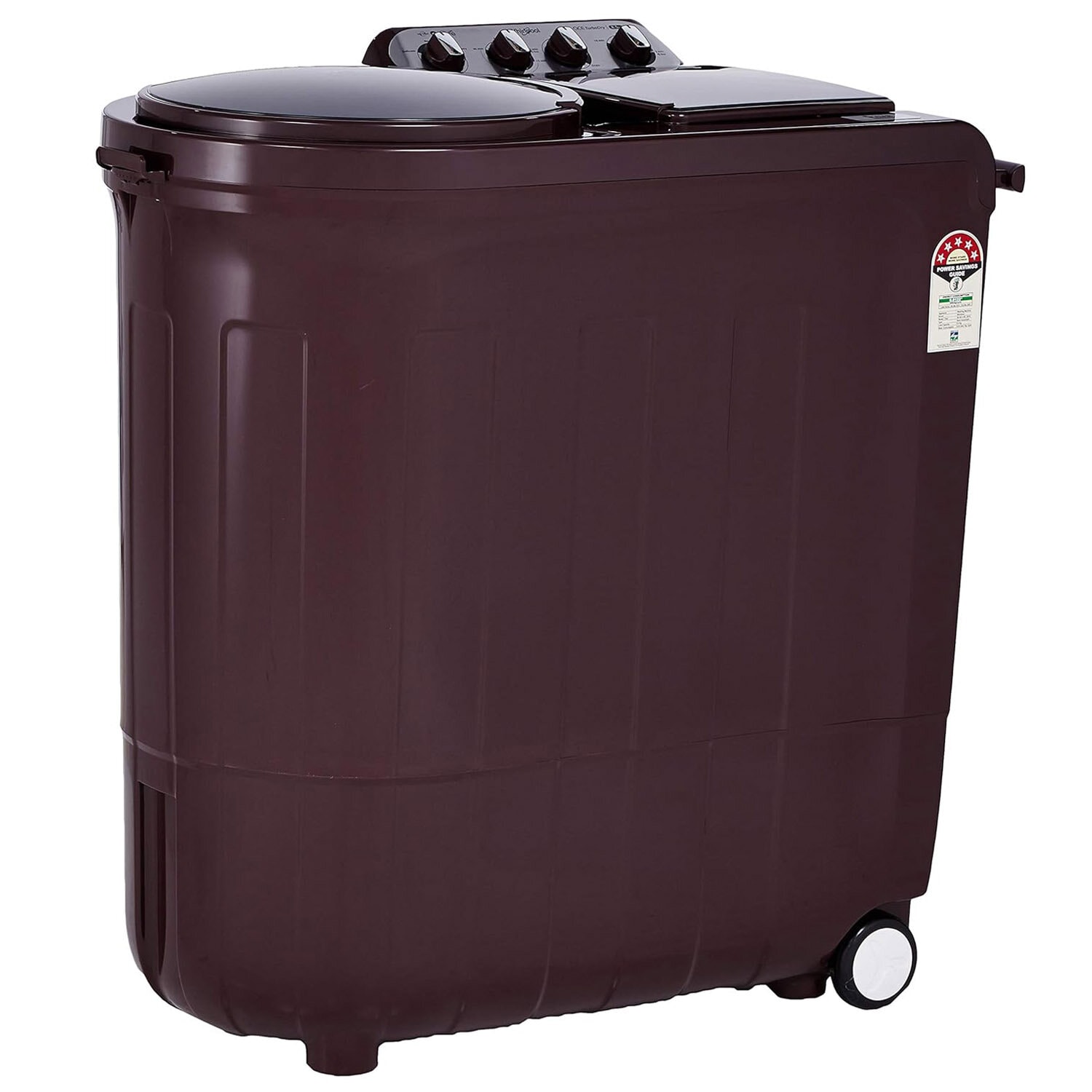Whirlpool 8.5KG 5 Star Semi-Automatic Washing Machine with Turbo Lint Filter and Faster Drying, Ace Turbo Dry Xtraa-ACE 8.5 TRB DRY XTRAA WINE DZL (10YR) - Image 2