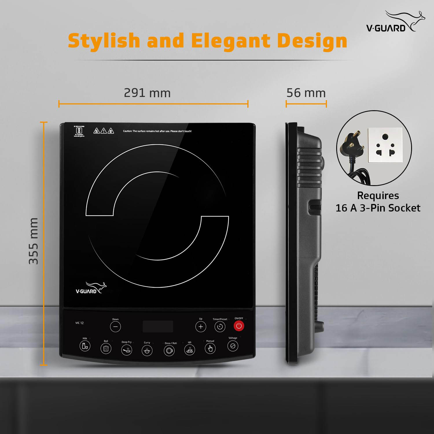 VIC12.INDUCTIONCOOKTOP1800WV-GUARD - Image 3