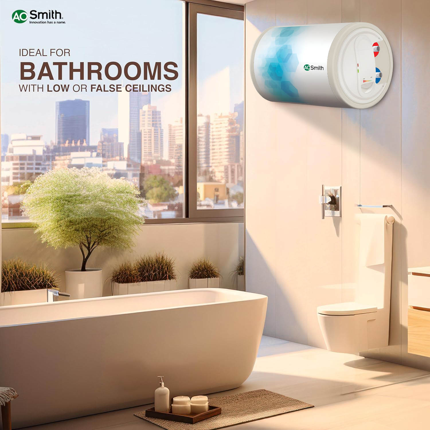 AO Smith Storage Water heater Elegance-025-Slim-RHS - Image 9