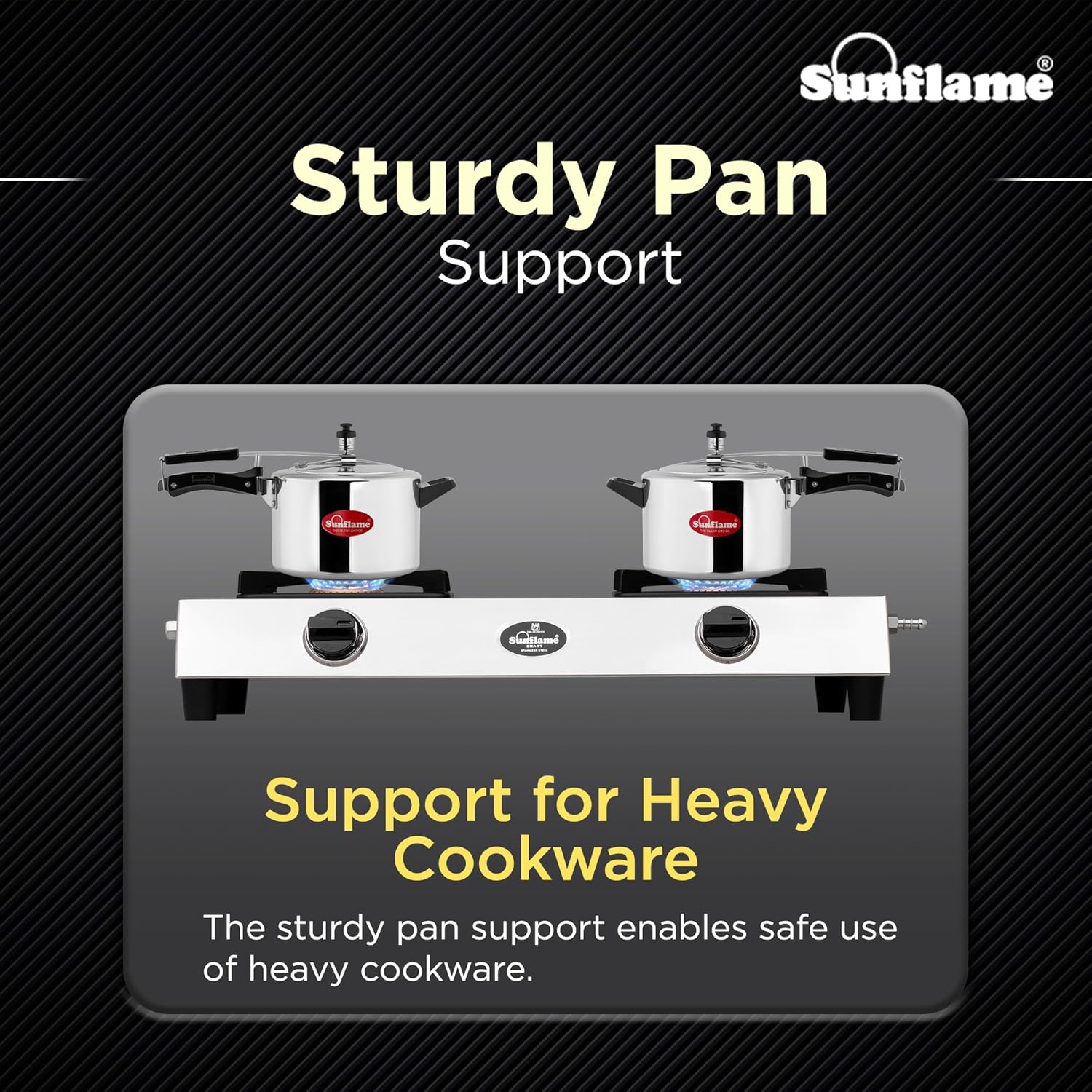 Sunflame Free-standing Cooktop SHAKTI DX 2B Sunflame Free-standing Cooktop SHAKTI DX 2B - Image 12