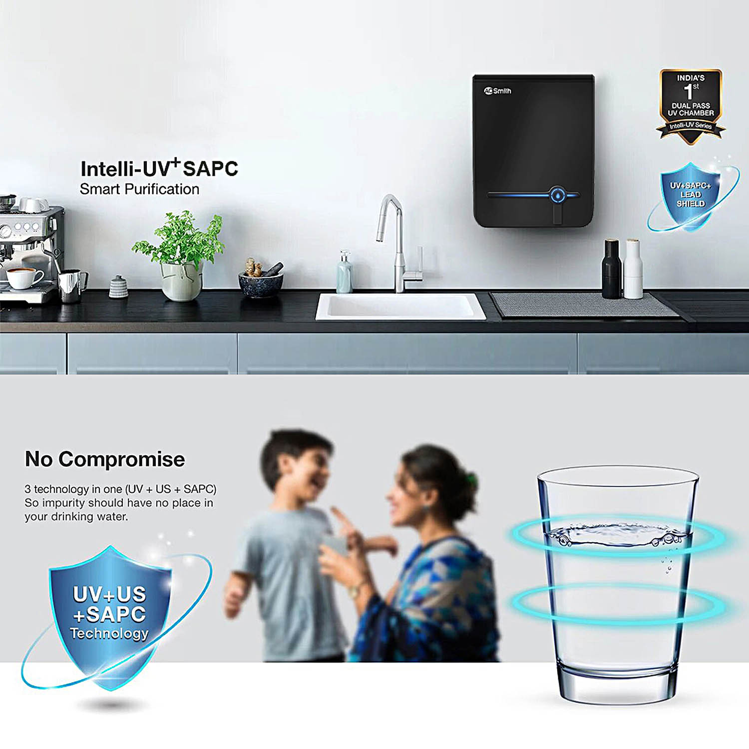 AO Smith Uv water purifier Intelli UV+ AO Smith Uv water purifier Intelli UV+ - Image 12