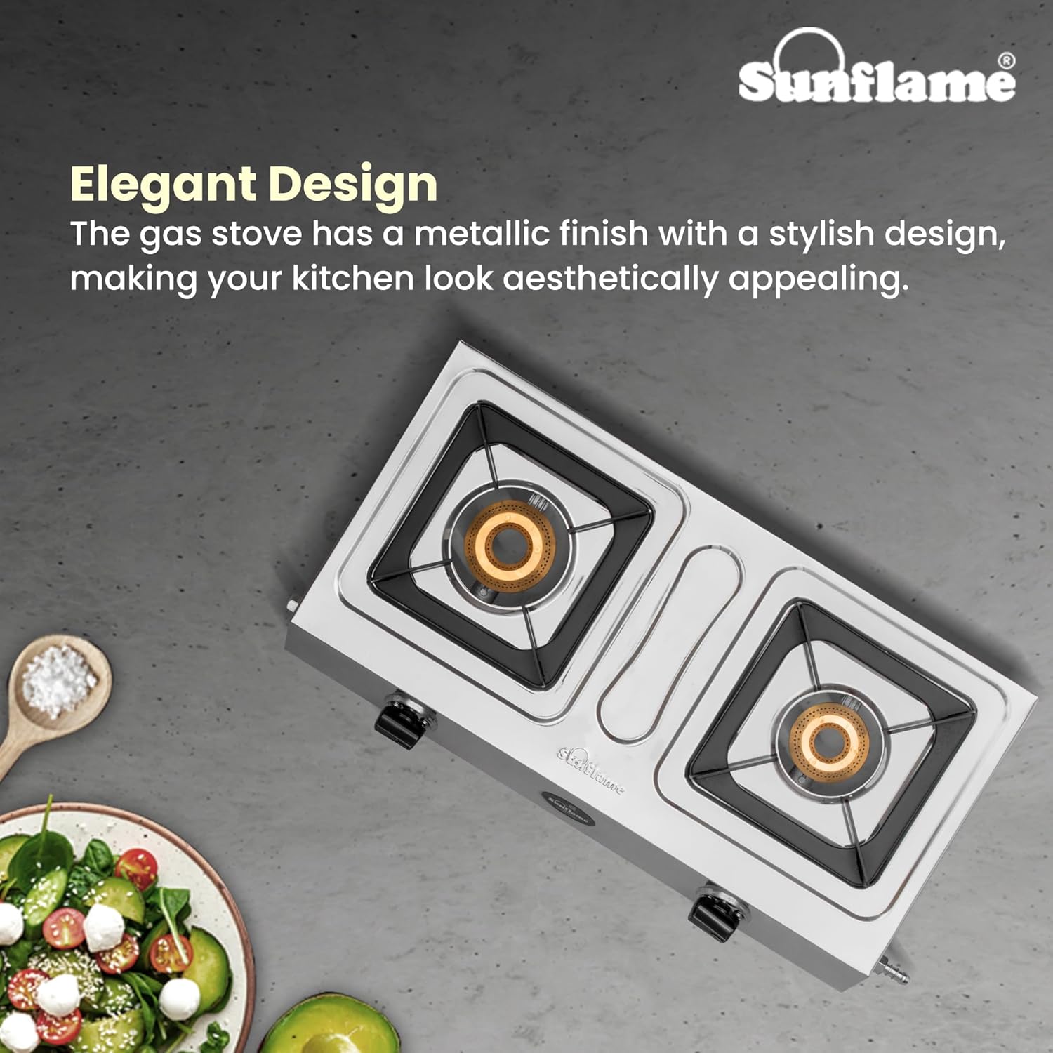 Sunflame Free-standing Cooktop SHAKTI DX 2B Sunflame Free-standing Cooktop SHAKTI DX 2B - Image 8