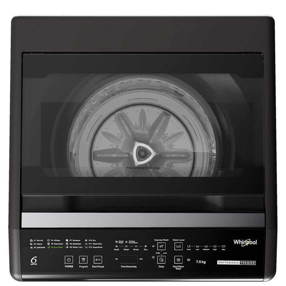 Whirlpool 7.5KG Top Load Fully Automatic Washing Machine, Grey, PREMIER GENX 7.5 Whirlpool 7.5KG Top Load Fully Automatic Washing Machine, Grey, PREMIER GENX 7.5 - Image 6