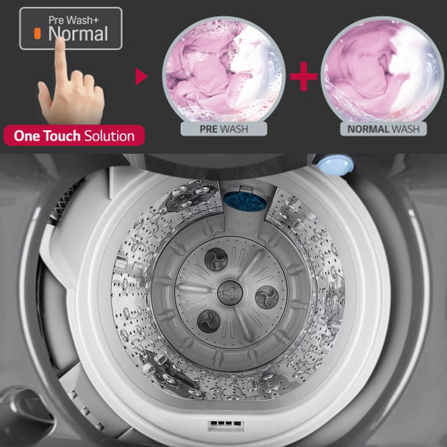 LG 9 KG Fully Automatic Top Load Machine with Smart Inverter Motor, Auto Tub Clean and Smart Diagnostics, Middle Black, T90AJMB1Z LG 9 KG Fully Automatic Top Load Machine with Smart Inverter Motor, Auto Tub Clean and Smart Diagnostics, Middle Black, T90AJMB1Z - Image 14