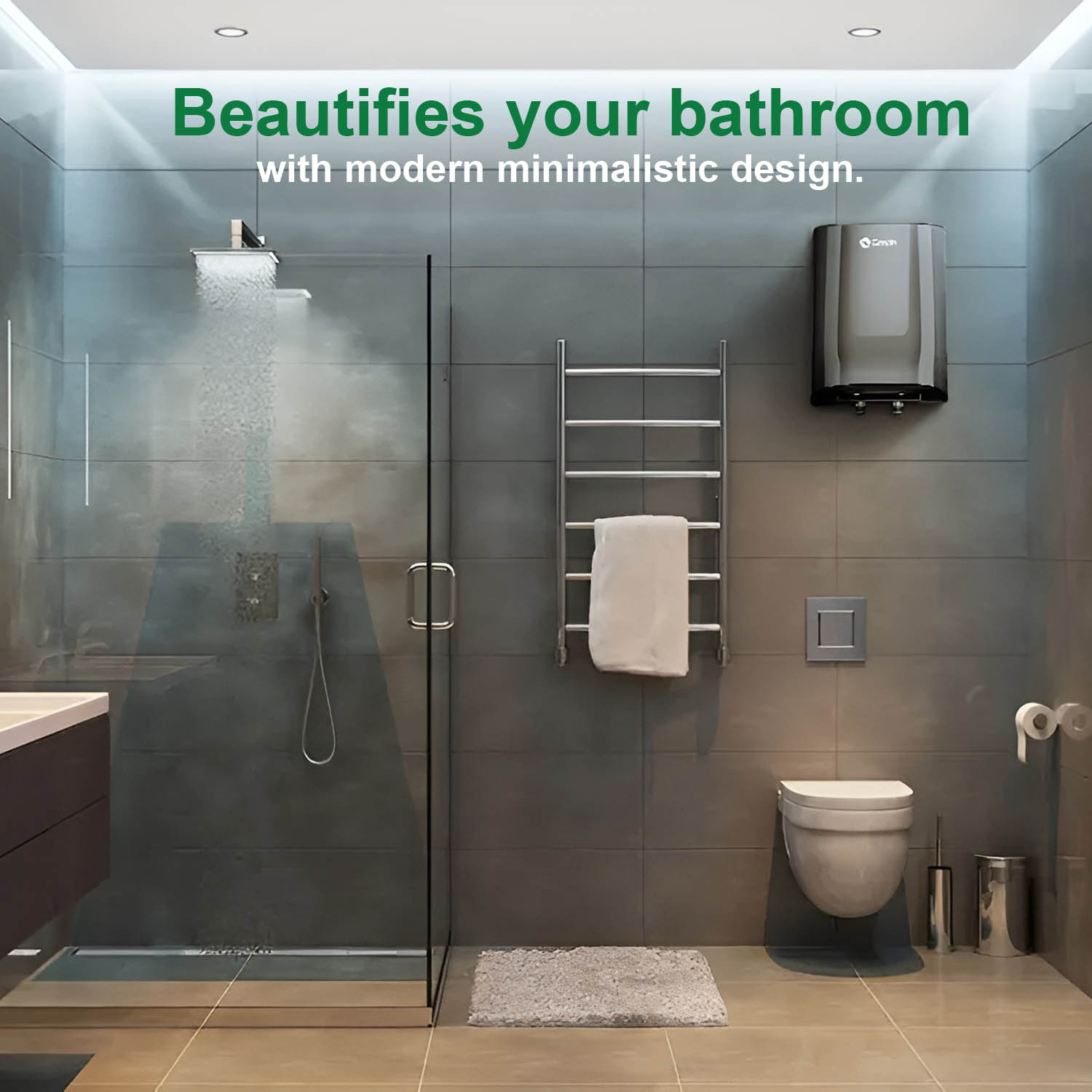 AO Smith, 3 Litre Instant Water Heater with 8 Pressure Bar and Stylish Design, MINIBOT-Black - Image 10