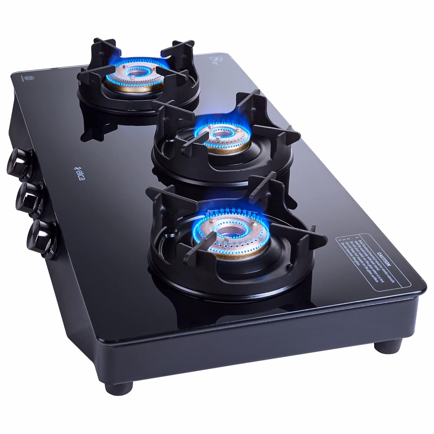 Elica Free-standing Cooktop Crest 370J Nero Elica Free-standing Cooktop Crest 370J Nero - Image 3