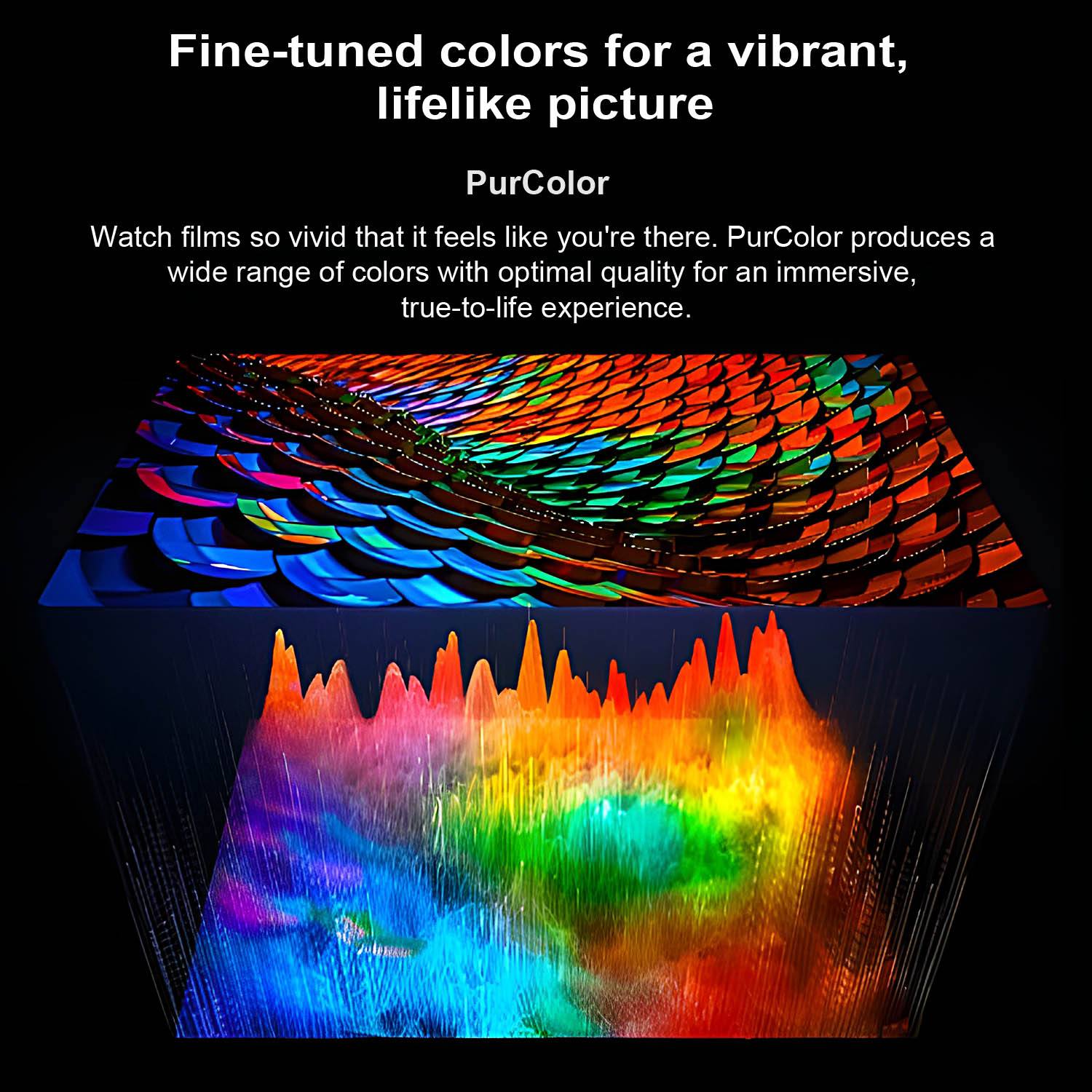 Samsung 65 Inch 4K Ultra HD LED TV with Crystal Processor, Eco Sensors, Metal Stream Design and Motion Xcelerator, Black, U8100-UA65U8100FULXL - Image 13