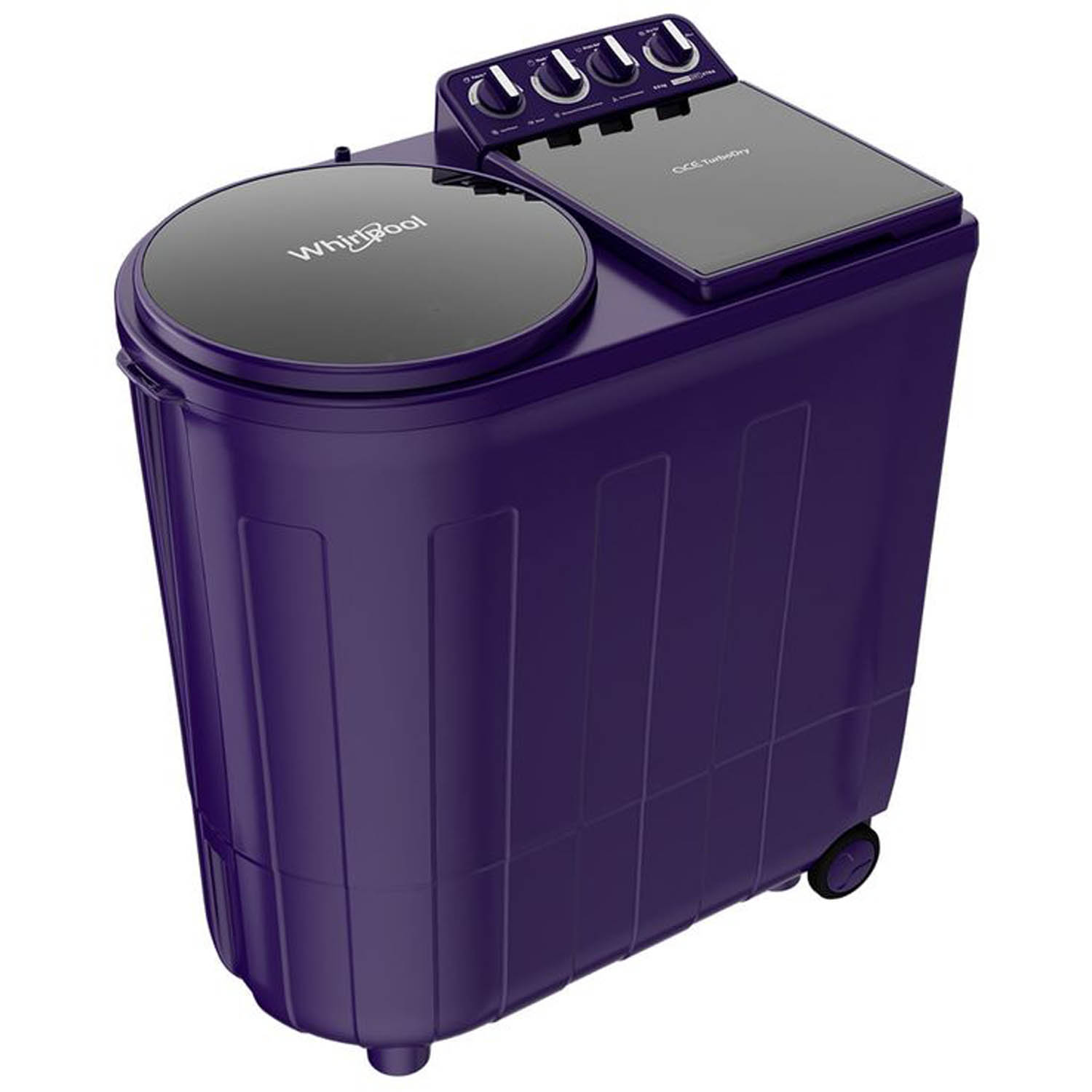 Whirlpool 8.5KG 5 Star Semi-Automatic Washing Machine with Turbo Lint Filter and Faster Drying, Ace Turbo Dry Xtraa-ACE 8.5 TRB DRY XTRAA PURPLE DZL (10YR) - Image 3
