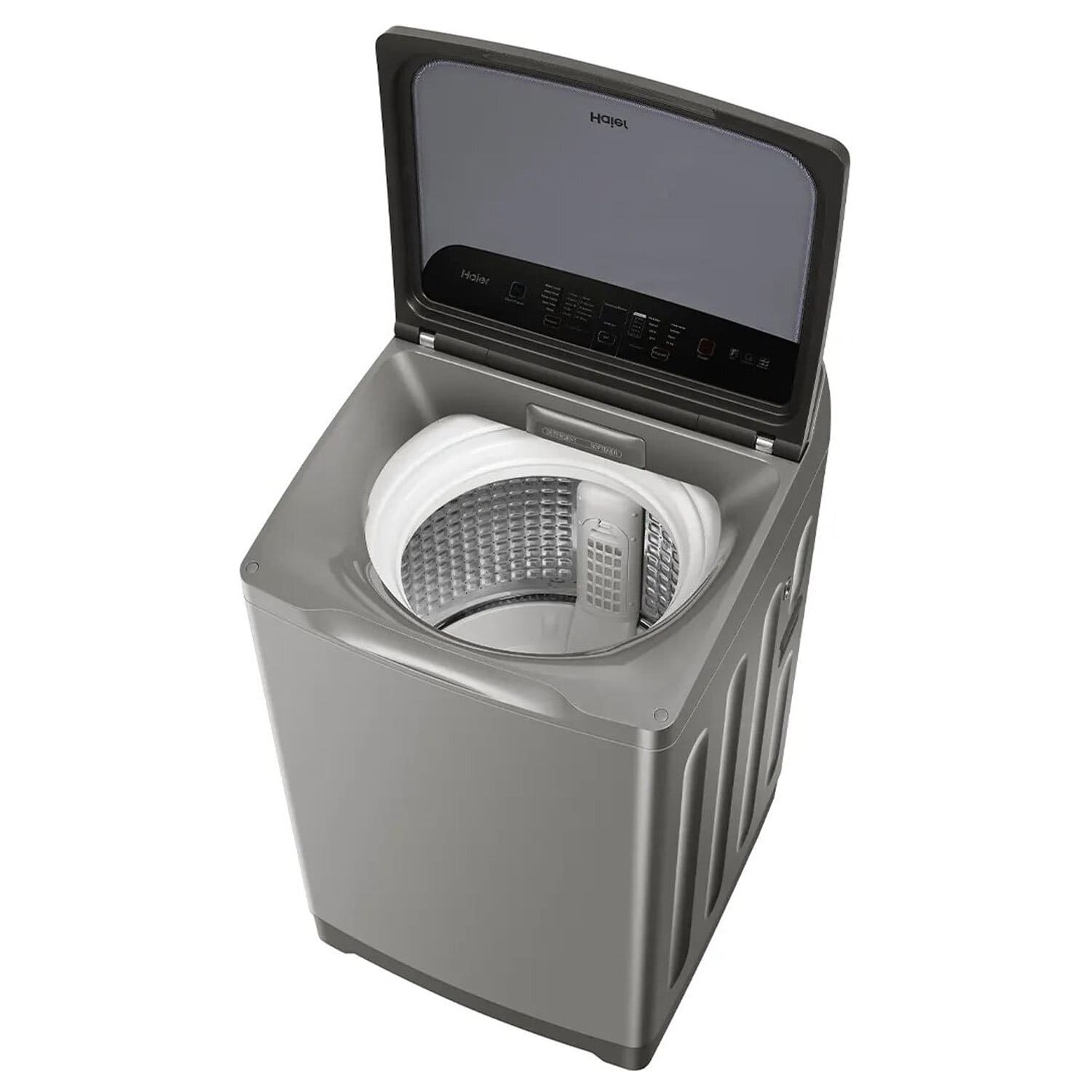 Haier 7.5 KG Fully Automatic Top Load Machine with Back Panel, Built-in Heater and Oceanus Wave Drum and Storm Pulsator, Brown Grey, HWM75-H678ES5 - Image 7