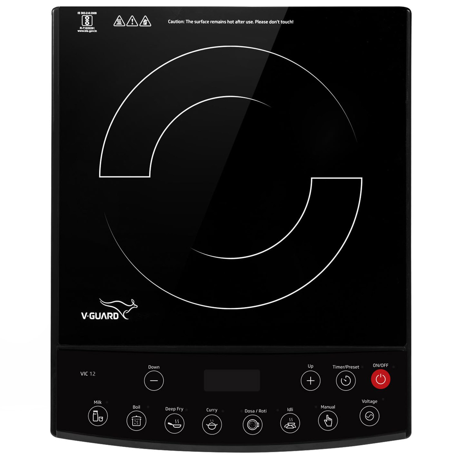 VIC12.INDUCTIONCOOKTOP1800WV-GUARD - Image 1