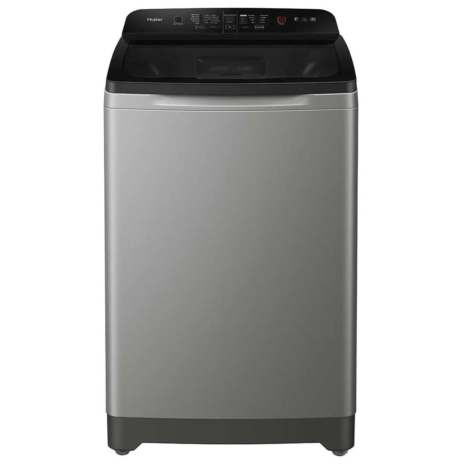 Haier 7.5 KG Fully Automatic Top Load Machine with Back Panel, Built-in Heater and Oceanus Wave Drum and Storm Pulsator, Brown Grey, HWM75-H678ES5 - Image 1