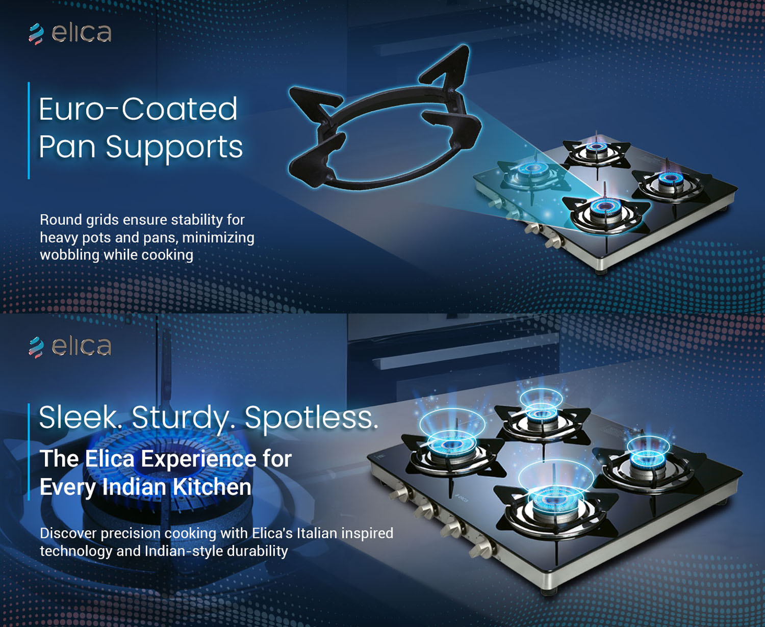 Elica Free-standing Cooktop 773 CT Vetro DT Series Elica Free-standing Cooktop 773 CT Vetro DT Series - Image 9