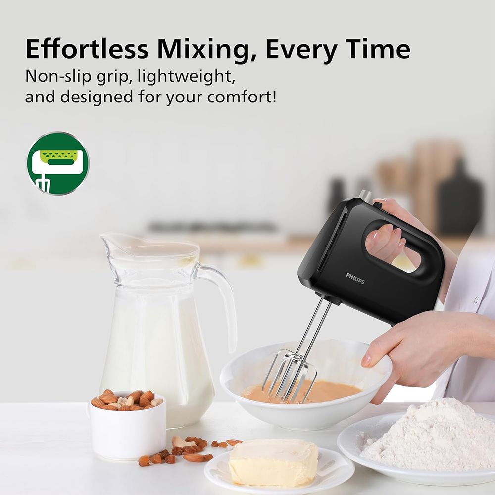 PHILIPS 300 Watt, 5 Speed Hand Mixer, HR3705/10 - Image 11
