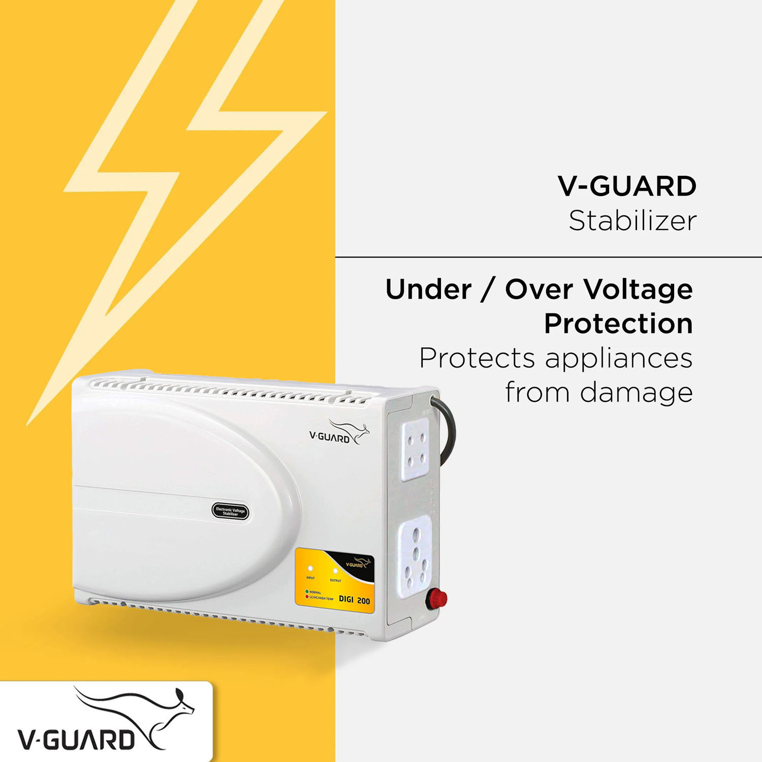 V GUARD Voltage stabilizers DIGI 200 - Image 7