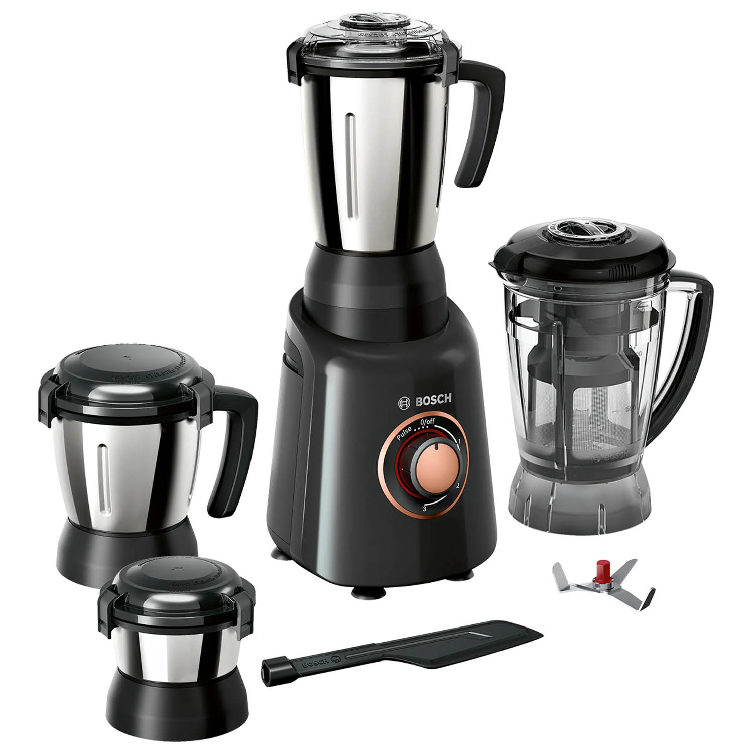 Bosch Mixer Grinder MGM6644BIN - Image 3