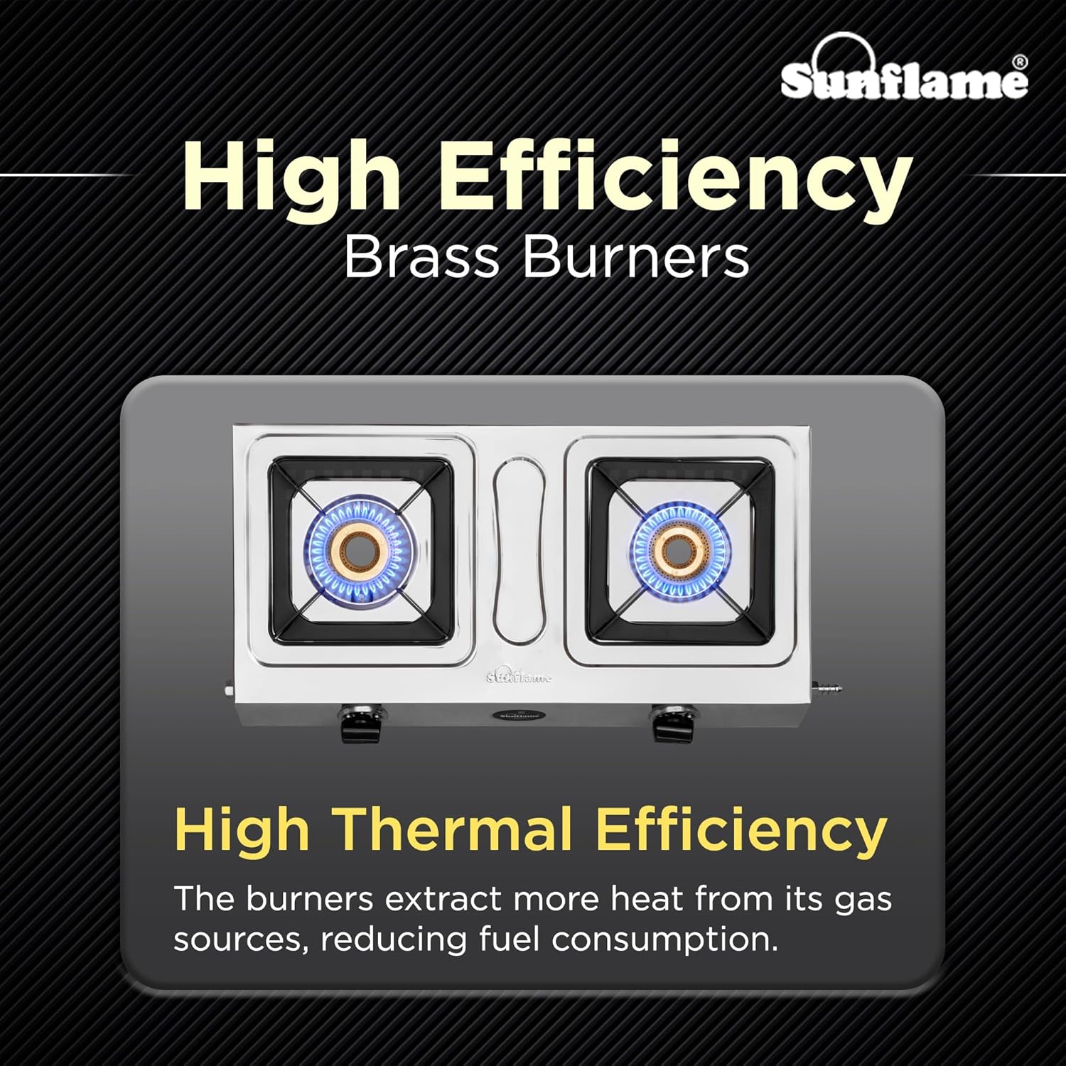 Sunflame Free-standing Cooktop SHAKTI DX 2B Sunflame Free-standing Cooktop SHAKTI DX 2B - Image 10