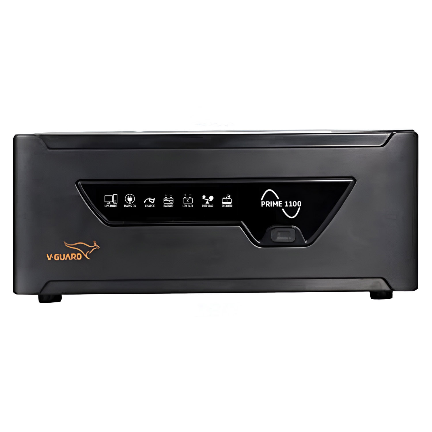 V-Guard 950VA / 12V Pure Sine Wave Inverter for Home, Office & Shop, Reliable Power Backup, LED Display, Easy Installation, Black, Prime 1100 V-Guard 950VA / 12V Pure Sine Wave Inverter for Home, Office & Shop, Reliable Power Backup, LED Display, Easy Installation, Black, Prime 1100 - Image 1