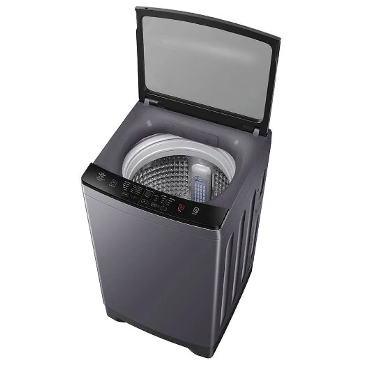 Haier 8 KG Fully Automatic Top Load Machine with Storm Pulsator, 3 Hot Water Modes, 15 Minutes Quick Wash and Built-In Heater, Silver, HWM80-H826S6 Haier 8 KG Fully Automatic Top Load Machine with Storm Pulsator, 3 Hot Water Modes, 15 Minutes Quick Wash and Built-In Heater, Silver, HWM80-H826S6 - Image 6