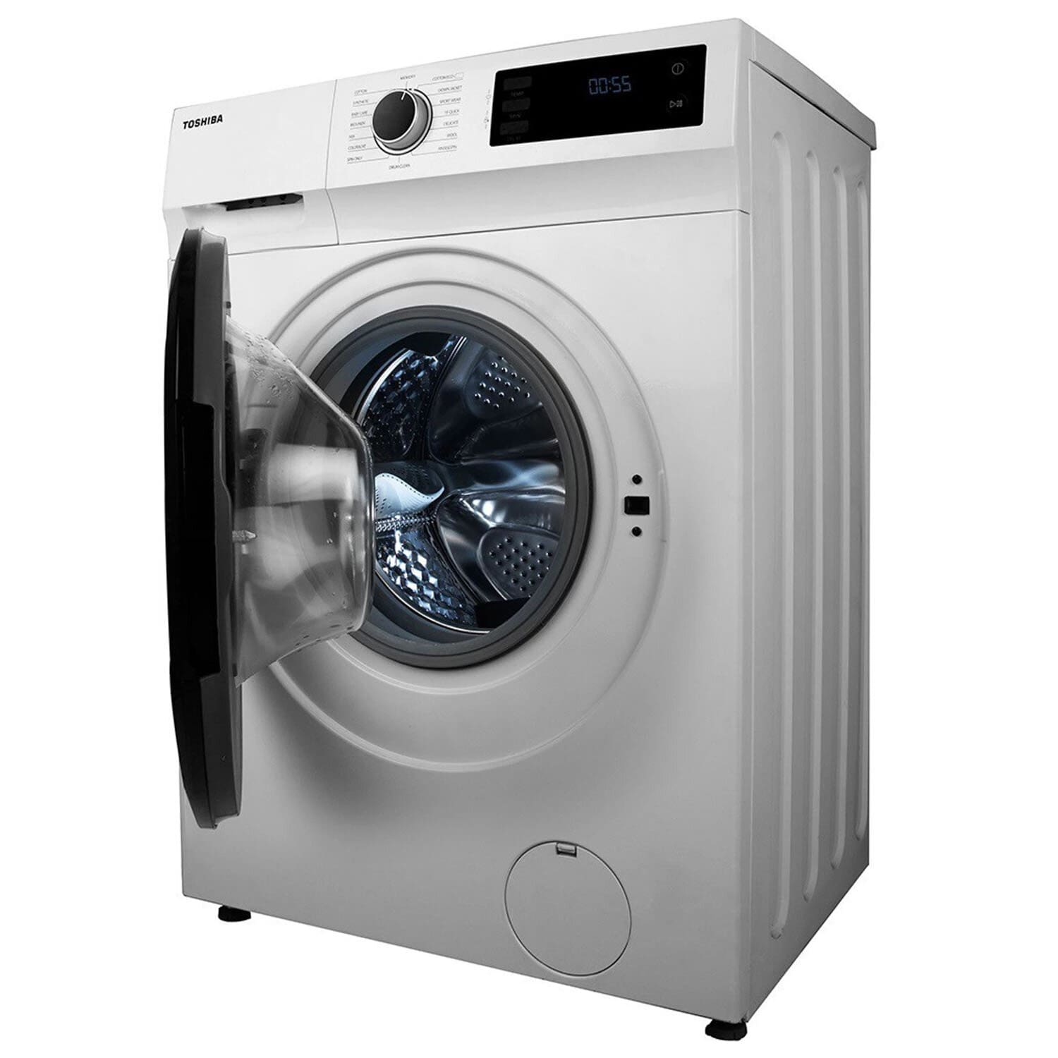 Toshiba 8KG Fully Automatic Inverter Front Load Machine with In-built Heater, White, TW-BJ90S2 - Image 3