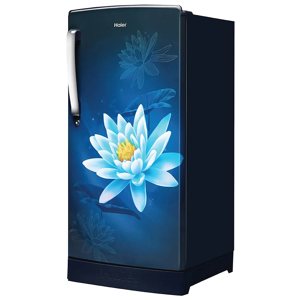 Haier 175 Litre 2 Star Single Door Refrigerator, Blue Lotus, HRD-1962CBL/PBL-HRD-1962PBL-N - Image 3