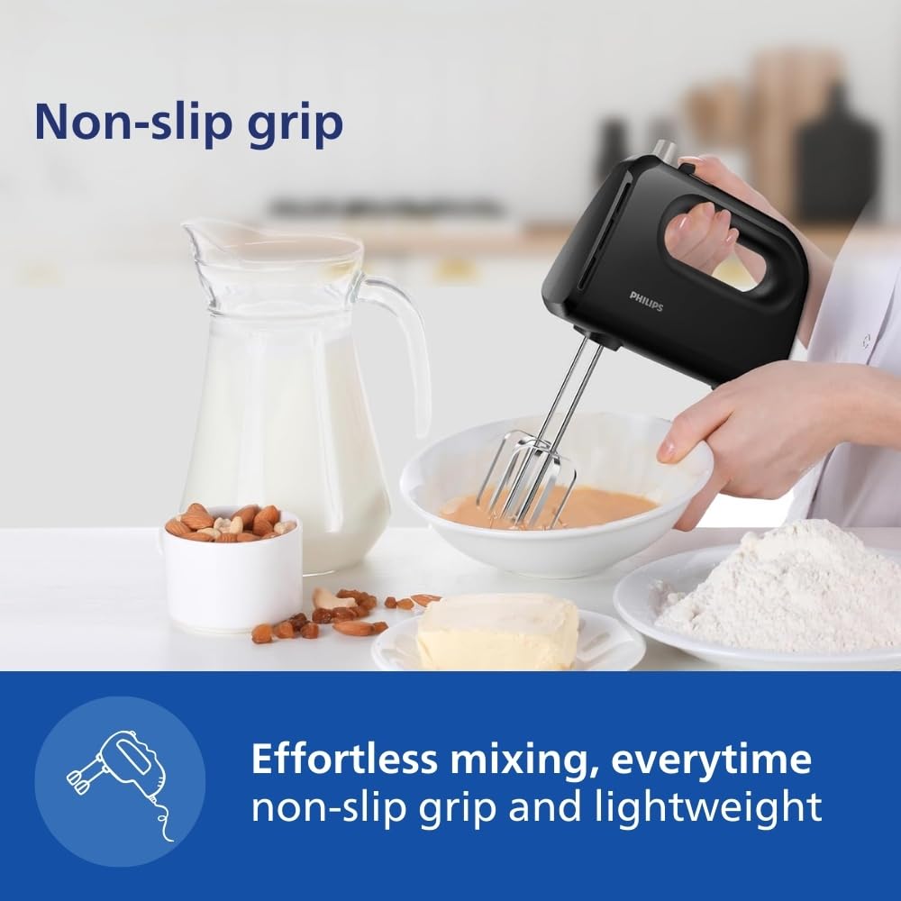 PHILIPS 300 Watt, 5 Speed Hand Mixer, HR3705/10 - Image 12
