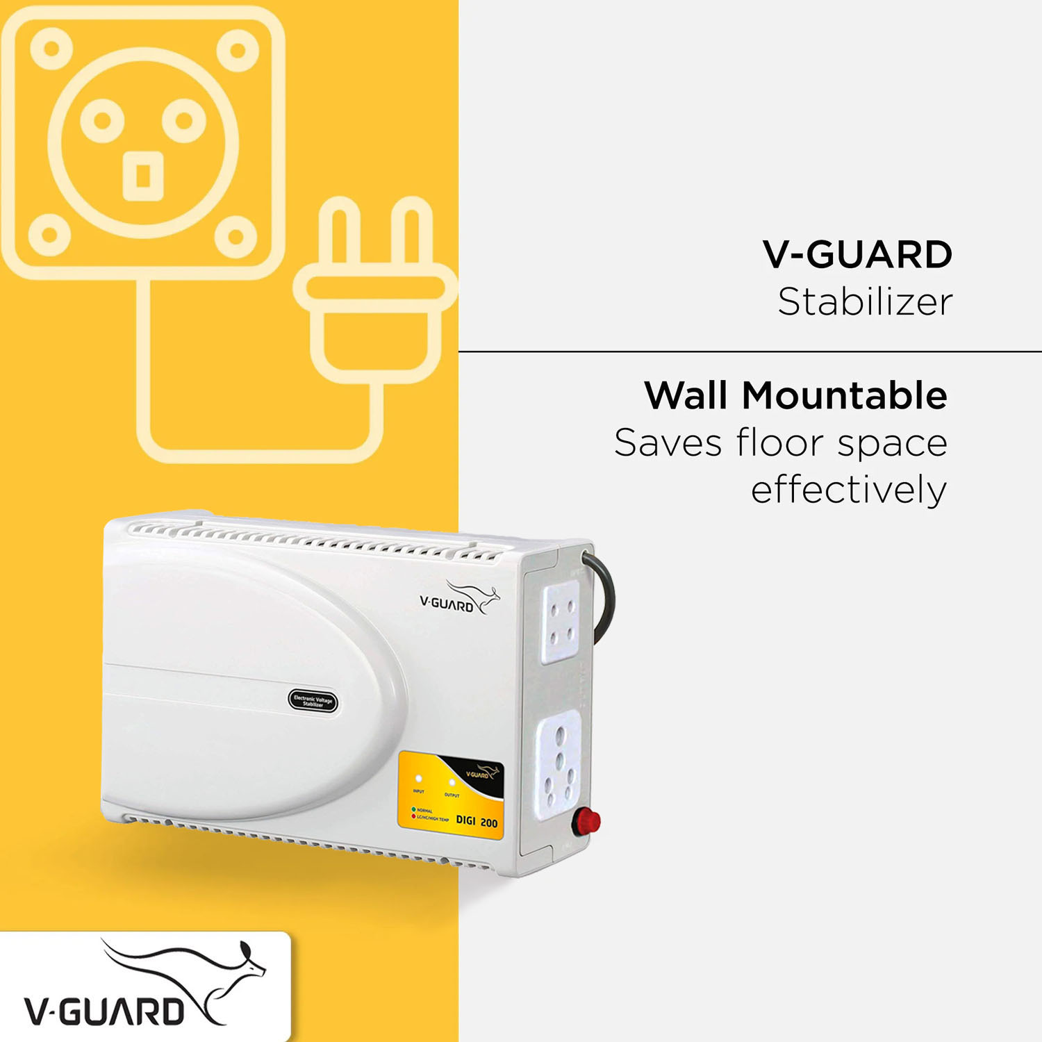 V GUARD Voltage stabilizers DIGI 200 - Image 10