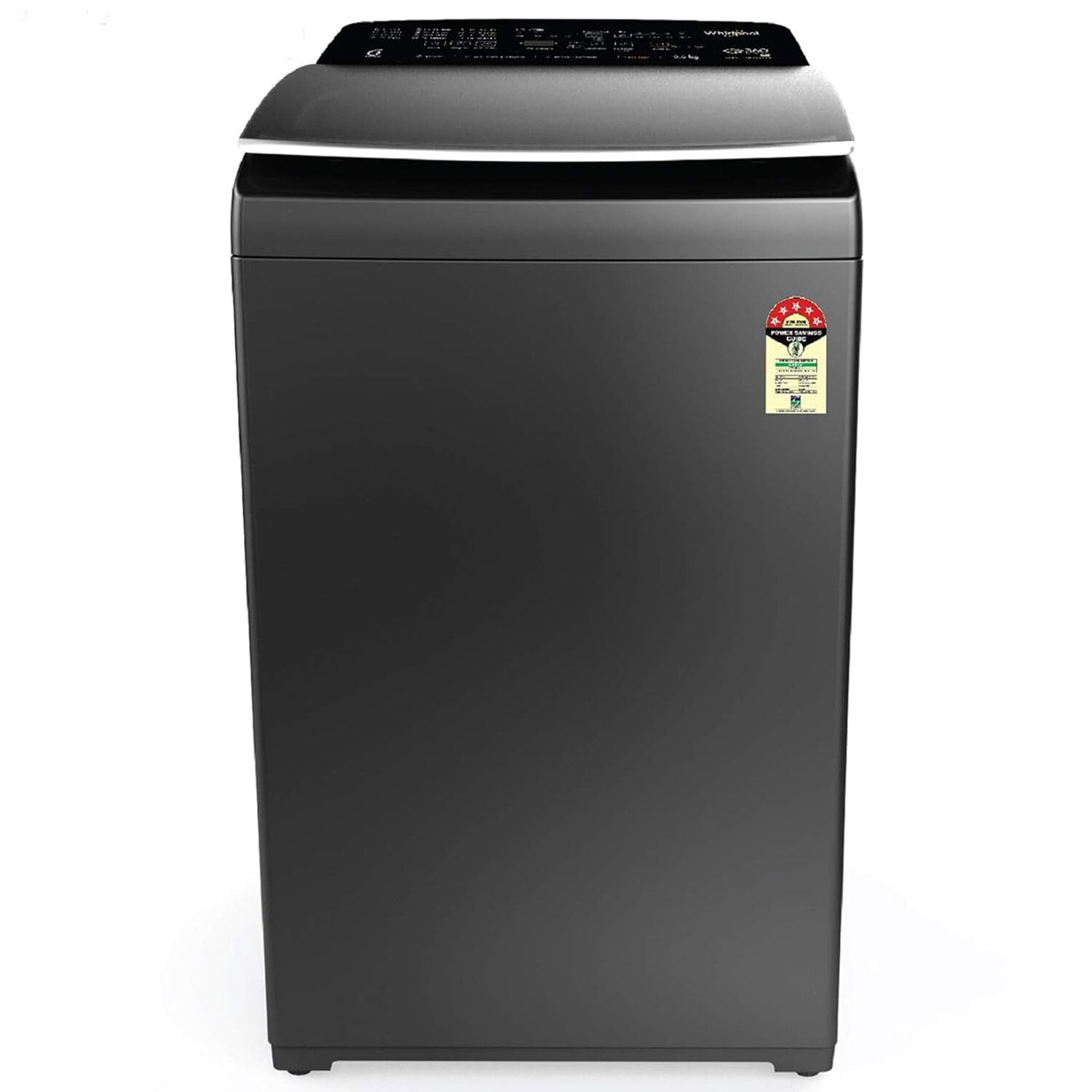 Whirlpool 5 Star Fully Automatic Top Load Machine In Built Heater, Hard Water Wash, Soft Close Door, Midnight Grey, 360 PRO INV 9 Whirlpool 5 Star Fully Automatic Top Load Machine In Built Heater, Hard Water Wash, Soft Close Door, Midnight Grey, 360 PRO INV 9 - Image 1