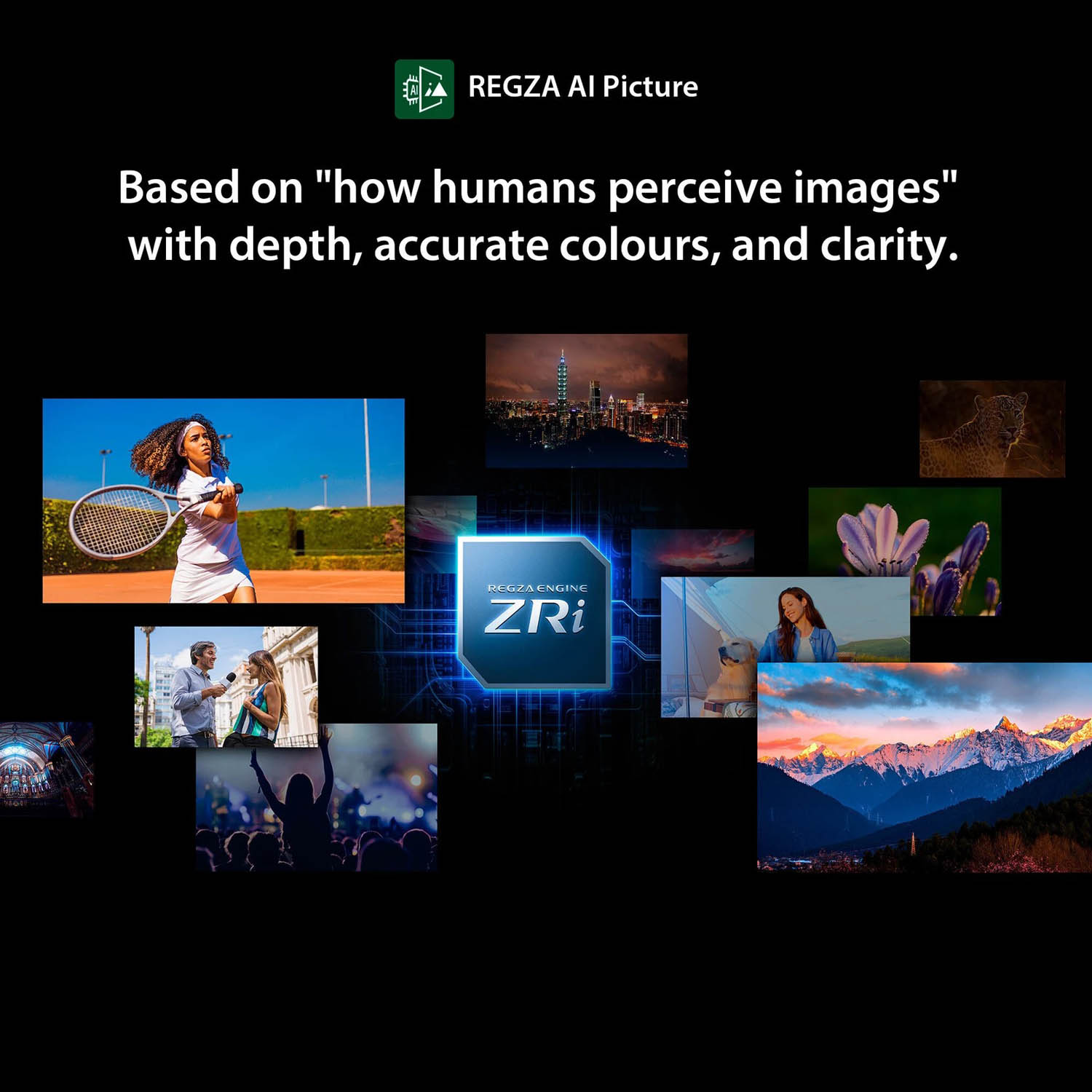 TOSHIBA 4K Ultra HD Google TV With Bezel Less Design, REGZA ZR Engine, AI 4K Up-scaling, Wi-Fi and 30 Watt Dolby Atmos Speaker, Silver, E350RP-55E350RP - Image 12