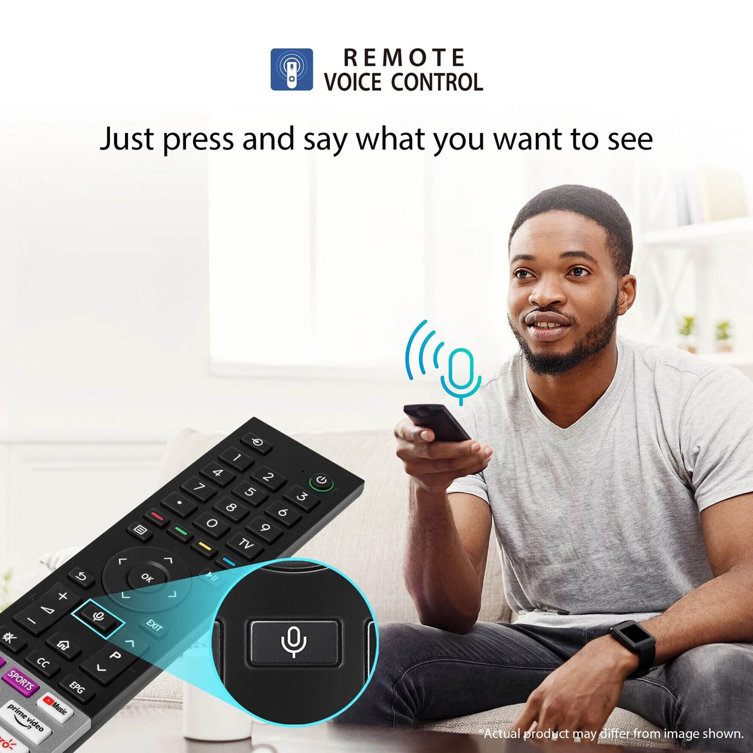 TOSHIBA 4K Ultra HD Google TV With Bezel Less Design, REGZA ZR Engine, AI 4K Up-scaling, Wi-Fi and 30 Watt Dolby Atmos Speaker, Silver, E350RP-43E350RP - Image 5