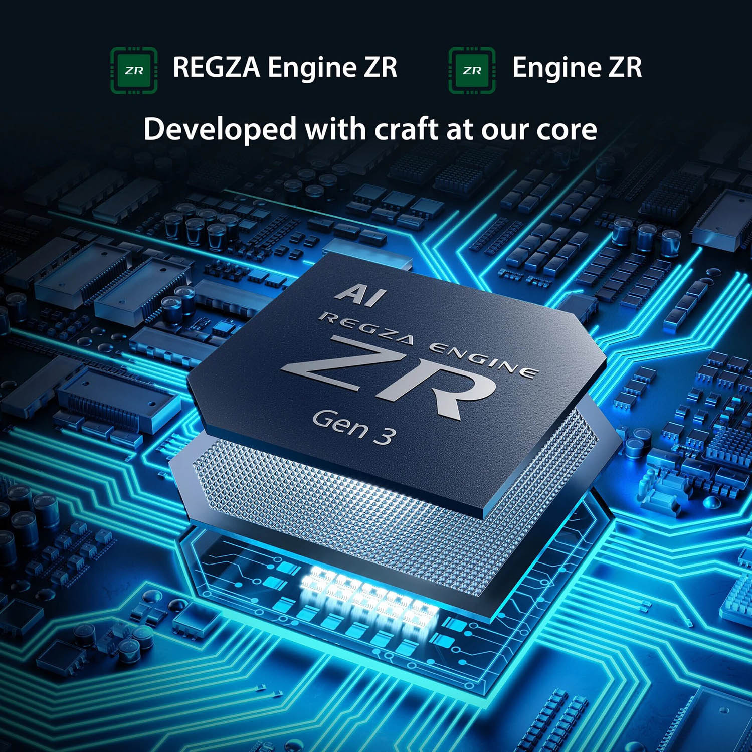 TOSHIBA 4K Ultra HD Google TV With Bezel Less Design, REGZA ZR Engine, AI 4K Up-scaling, Wi-Fi and 30 Watt Dolby Atmos Speaker, Silver, E350RP-43E350RP - Image 8