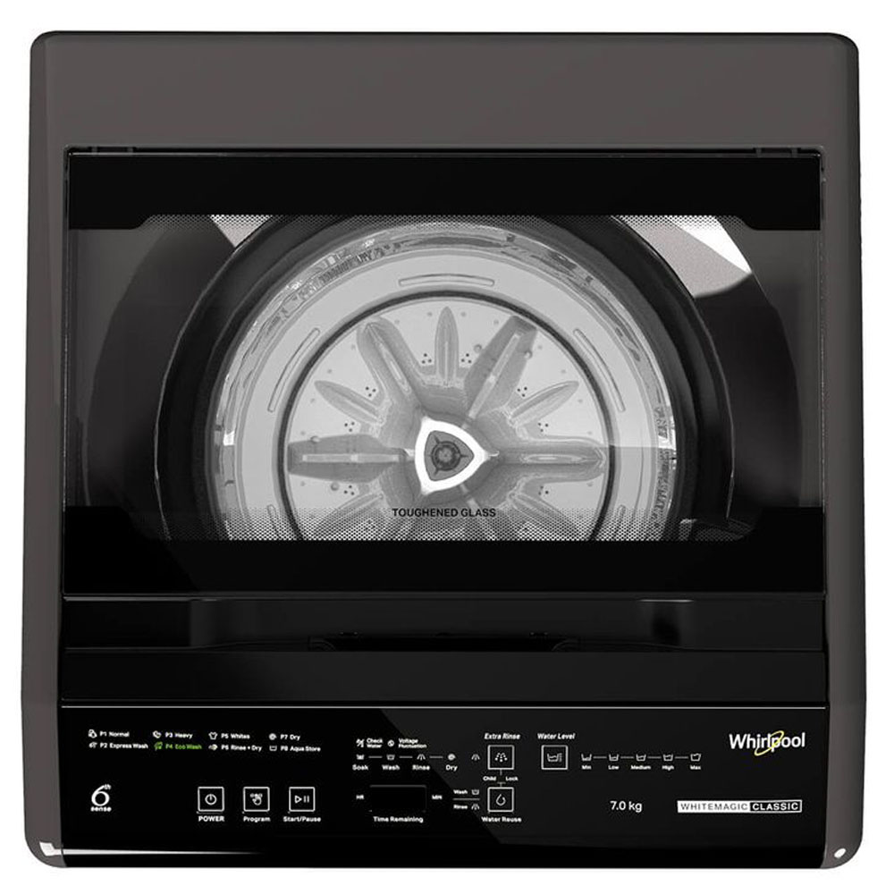 Whirlpool 7 KG Fully Automatic Washing Machine with 6th Sense Technology and Hard Water Wash, Grey, WHITEMAGIC CLASSIC-WM CLASSIC 7.0 GENX - Image 3