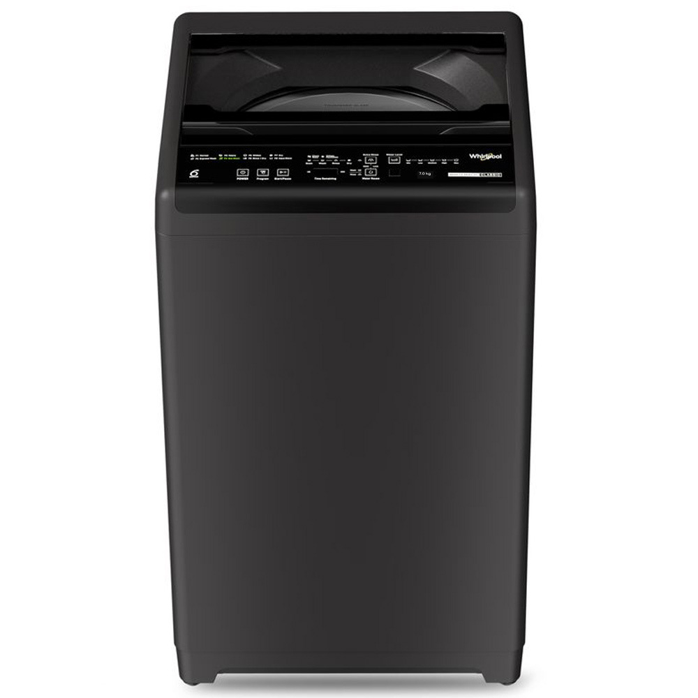 Whirlpool 7 KG Fully Automatic Washing Machine with 6th Sense Technology and Hard Water Wash, Grey, WHITEMAGIC CLASSIC-WM CLASSIC 7.0 GENX - Image 1