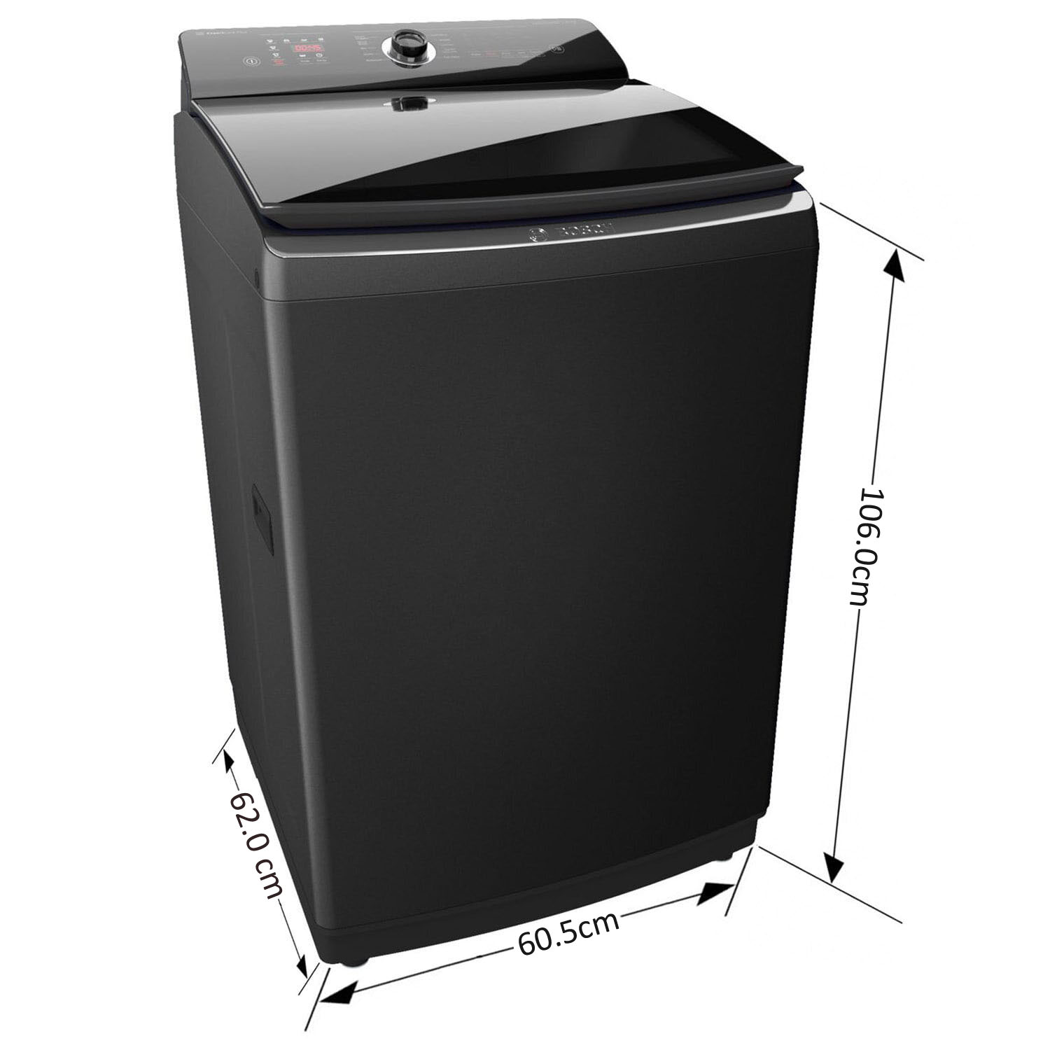 Bosch 11 KG 5 Star Fully Automatic Top Load Machine with Eco Silence Inverter Motor and Built In Heater, Black, WOI115B0IN - Image 7