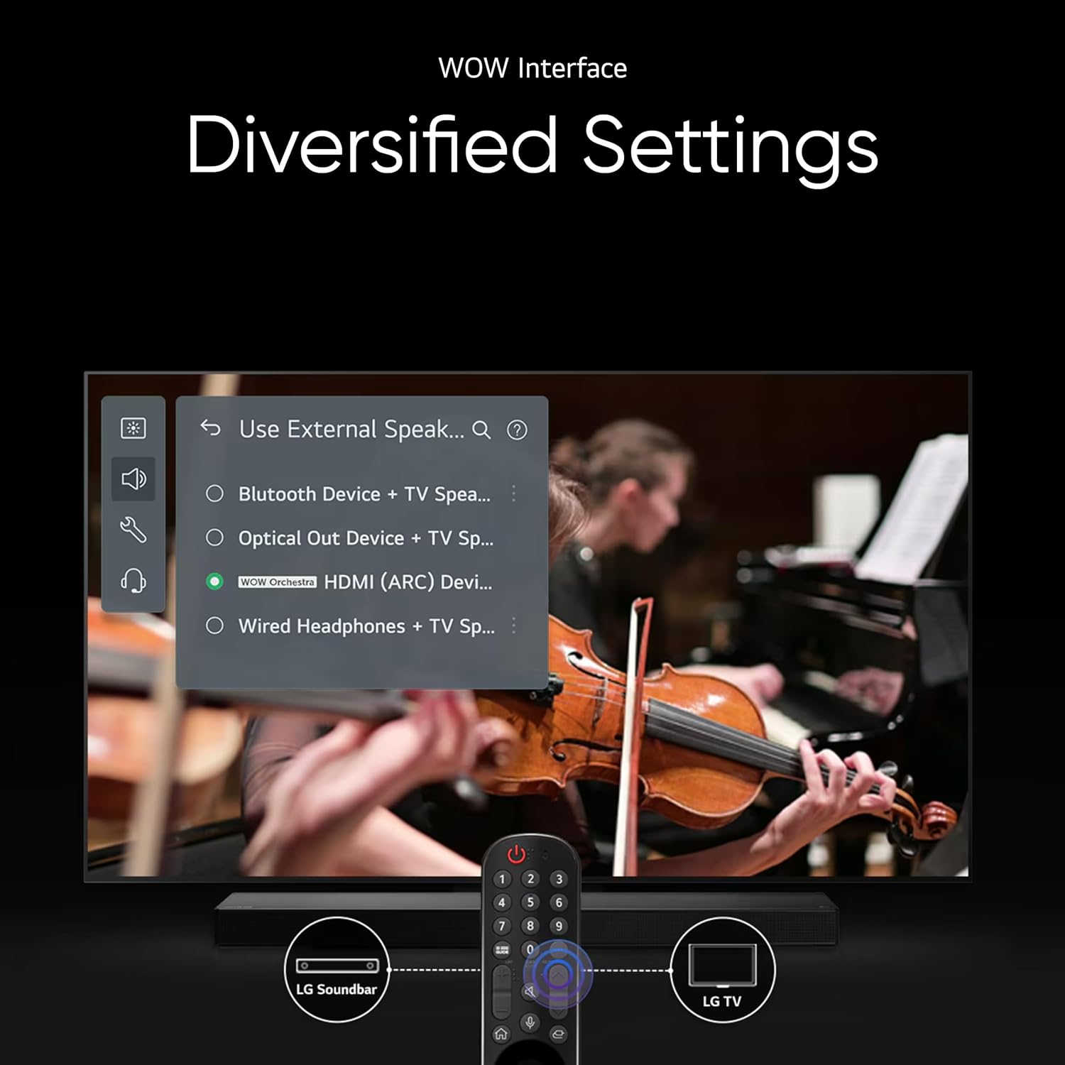 LG 4K TV with Alpha 5 AI Processor with 4K Gen 7 and WebOS, Black, UT8040-50UT80406LA - Image 6