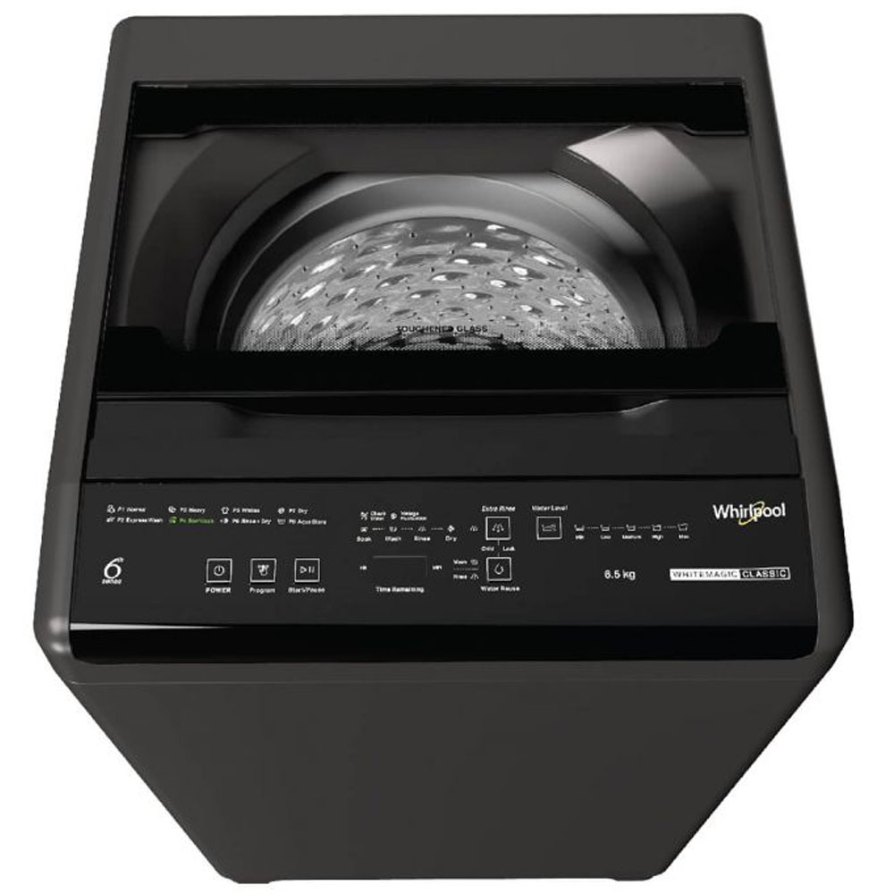 Whirlpool 6.5 KG Fully Automatic Washing Machine with 6th Sense Technology and Hard Water Wash, Grey, WHITEMAGIC CLASSIC-WM CLASSIC 6.5 GENX - Image 4