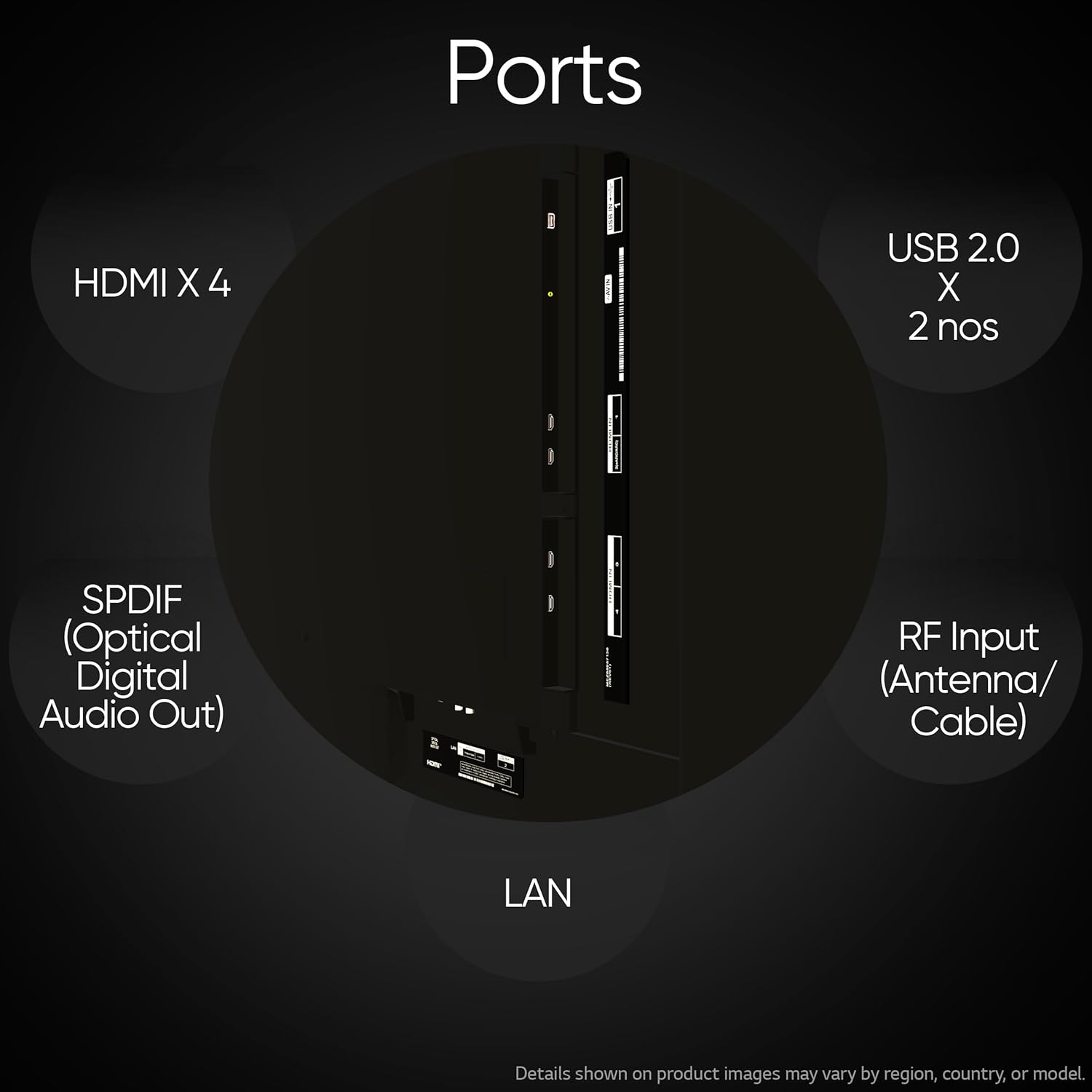 LG 4K TV with Alpha 5 AI Processor with 4K Gen 7 and WebOS, Black, UT8040-75UT80406LA - Image 2