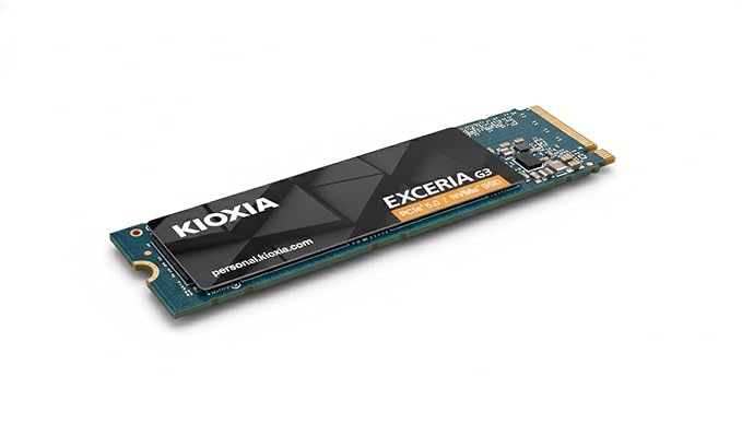 KIOXIA EXCERIA G3 1TB NVMe SSD, up to 10000MB/s R, 5Y Warranty, PCIe Gen5 NVMe M.2 (2280) | Internal Solid State Drive (SSD) | Best for AI Computing and Gaming - Image 2