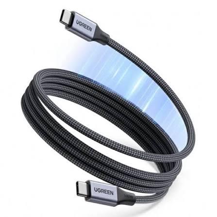 UGREEN 1Meter 100W Magnetic USB-C to USB-C PD Fast Charging Cable (55517) - Image 1
