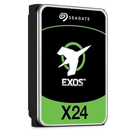 Seagate Exos X24 24TB Enterprise Internal Hard Drive HDD - 6GB/s SATA 7200RPM 2.5M MTBF (ST24000NM002H) Seagate Exos X24 24TB Enterprise Internal Hard Drive HDD - 6GB/s SATA 7200RPM 2.5M MTBF (ST24000NM002H) - Image 3