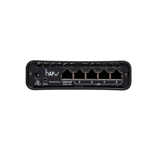 Mikrotik hAP ax2 C52iG-5HaxD2HaxD-TC | A Generation 6 Version of The Legendary hAP ac². with PoE-in and PoE-Out, Much Faster Wireless, More RAM, and a Modern CPU. - Image 5