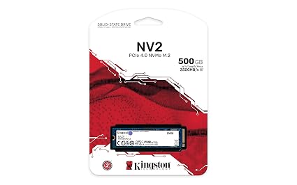Kingston NV2 PCle 4.0 NVMe M.2 Internal SSD Up 500GB to 3500 MB/s - Image 3