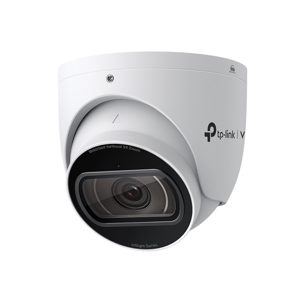VIGI InSight S445ZI 4MP IR Electric Valifocal Turret Network Camera, PoE Support, Ultra HD CCTV Camera with 5x Optical Zoom, Two-Way Audio - Image 1