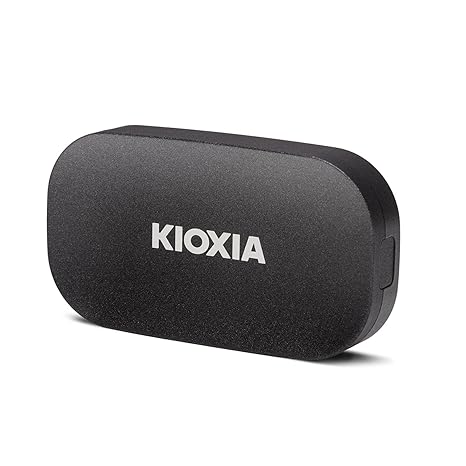KIOXIA EXCERIA Plus G2 Portable 2TB / Up to 1,050MB/s Read 1000MB/s Write,MIL-STD Drop Tests, 256 AES Encryption, Photographers, Content Creators and Gaming,Smartphone,Mac Compatible External SSD - Image 1