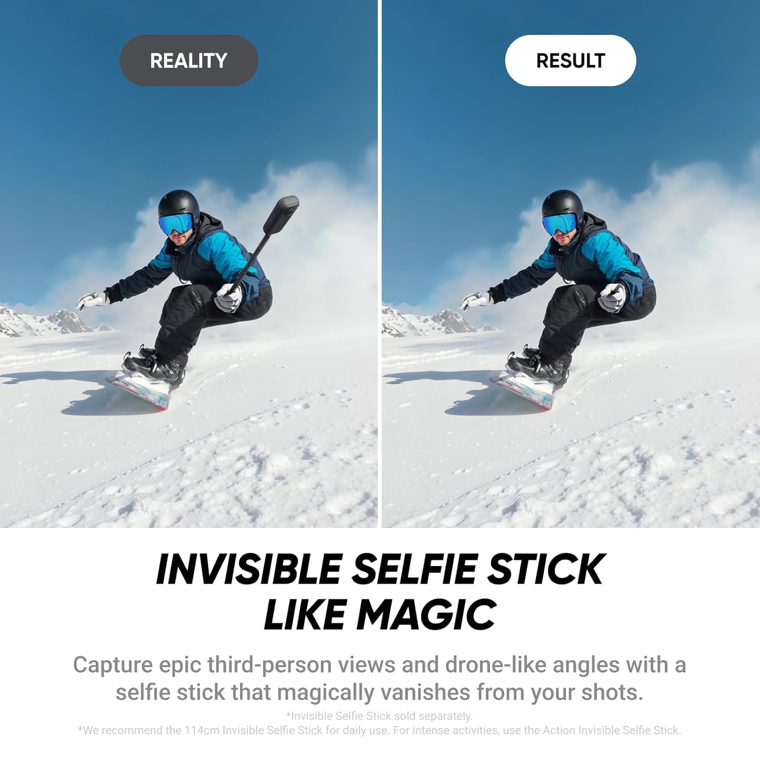 Insta360 X4 Air - 165g 8K 360 Camera, Invisible Selfie Stick, Replaceable Lenses, Built-in Wind Guard, FlowState Stabilization Insta360 X4 Air - 165g 8K 360 Camera, Invisible Selfie Stick, Replaceable Lenses, Built-in Wind Guard, FlowState Stabilization - Image 11