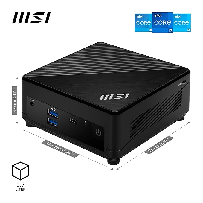 MSI Cubi 5 12M-285BIN-B51235UXX - Intel Core i5-1235U 12th MSI Cubi 5 12M-285BIN-B51235UXX - Intel Core i5-1235U 12th - Image 2