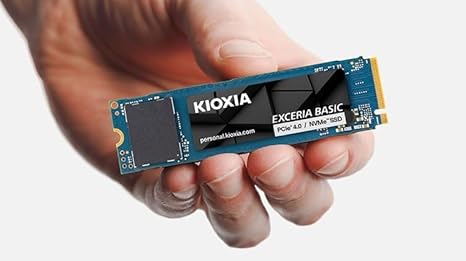 KIOXIA EXCERIA Basic 2TB SSD, up to 7300MB/s R, 5Y Warranty, PCIe Gen4 NVMe M.2 (2280) | Internal Solid State Drive (SSD) | Best for AI Computing and Gaming - Image 4