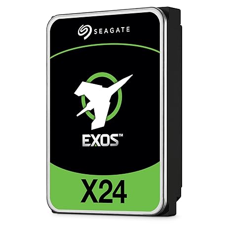 Seagate Exos X24 24TB Enterprise Internal Hard Drive HDD - 6GB/s SATA 7200RPM 2.5M MTBF (ST24000NM002H) Seagate Exos X24 24TB Enterprise Internal Hard Drive HDD - 6GB/s SATA 7200RPM 2.5M MTBF (ST24000NM002H) - Image 2