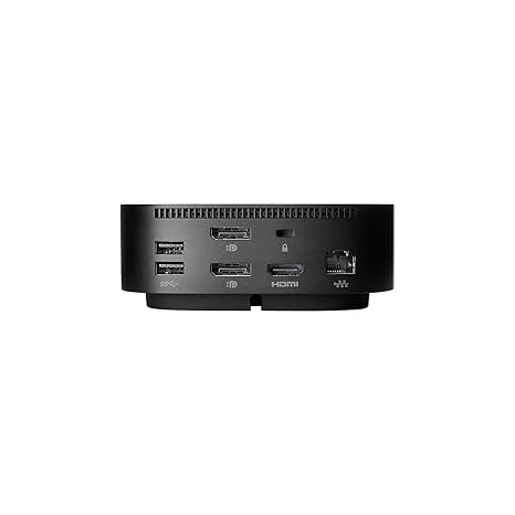 HP USB-C Dock G5 Docking Station with Thunderbolt RJ-45 Port and Up to 3 Displays Connectivity (5TW10AA), Black, 1.8" x 4.8" x 4.8" - Image 19