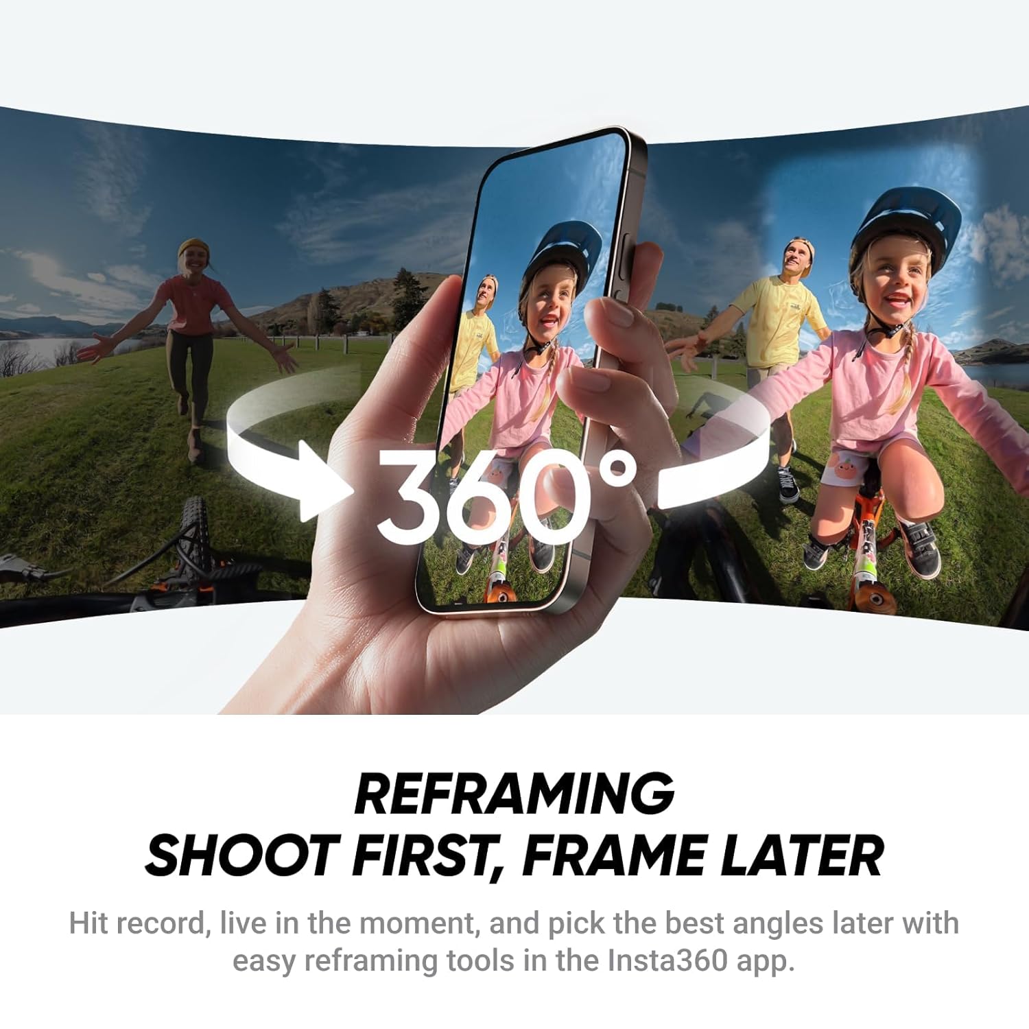 Insta360 X4 Air - 165g 8K 360 Camera, Invisible Selfie Stick, Replaceable Lenses, Built-in Wind Guard, FlowState Stabilization Insta360 X4 Air - 165g 8K 360 Camera, Invisible Selfie Stick, Replaceable Lenses, Built-in Wind Guard, FlowState Stabilization - Image 10