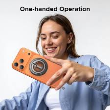 UGREEN MagSafe smartphone ring holder with 360° rotation, double-sided magnet, metal design, secure grip, and stand for iPhone(65819) - Image 2